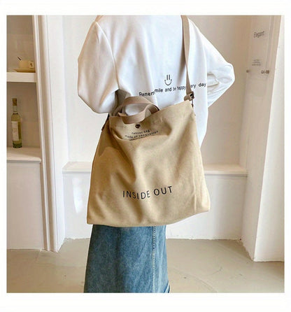 Crossbody Bag for Women – 5 Colors, Canvas, Large Capacity, for Travel & School – detail view 27
