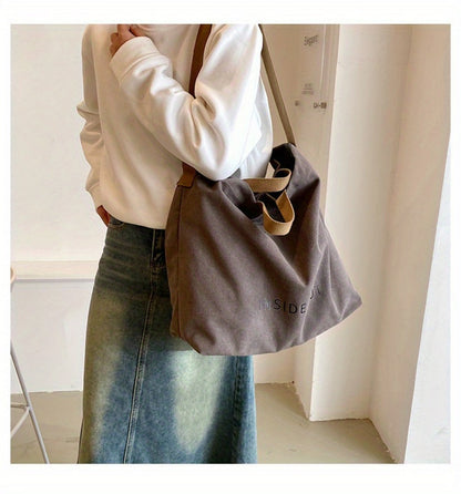Crossbody Bag for Women – 5 Colors, Canvas, Large Capacity, for Travel & School – detail view 28