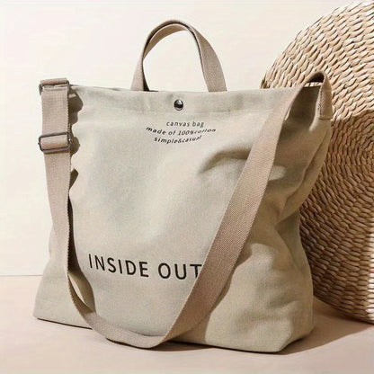 Crossbody Bag for Women – 5 Colors, Canvas, Large Capacity, for Travel & School – detail view 2