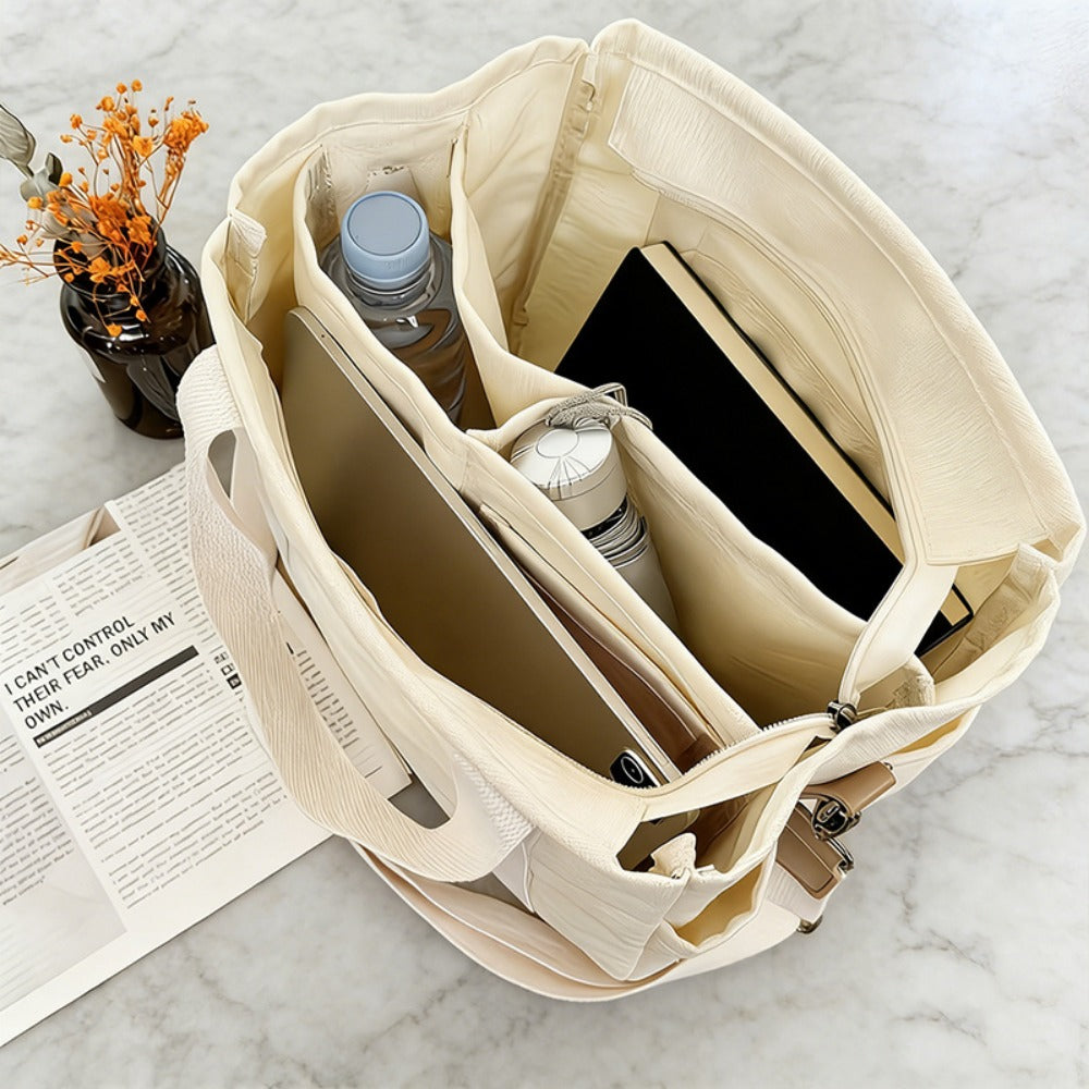 Crossbody Bag for Women – Canvas, Multi-Pocket, for Travel & Work – detail view 15
