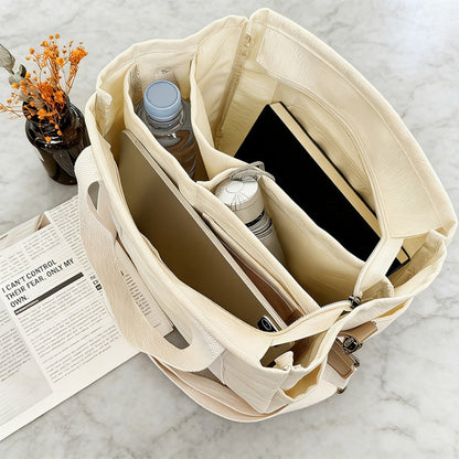 Crossbody Bag for Women – Canvas, Multi-Pocket, for Travel & Work – detail view 15