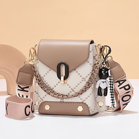 Crossbody Bag for Women – Compact, Adjustable Strap – front view