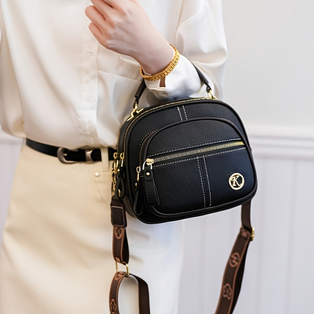 Crossbody Bag for Women – Compact, Lightweight, for Travel & Work – front view