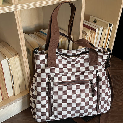 Crossbody Bag for Women – 4 Colors, Corduroy, Large Capacity, for Travel & Work – detail view 4