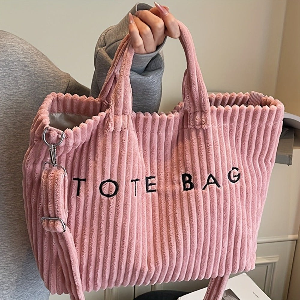 Crossbody Bag for Women – 4 Colors, Corduroy, Large Capacity, Adjustable Strap – alternate view
