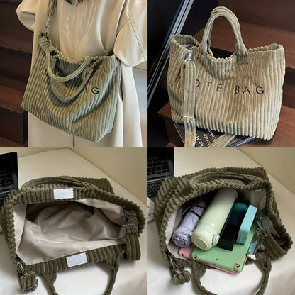 Crossbody Bag for Women – 4 Colors, Corduroy, Large Capacity, Adjustable Strap – detail view 24