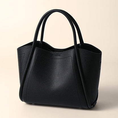 Crossbody Bag for Women – Cowhide Leather Basket Luxury Niche – detail view 2