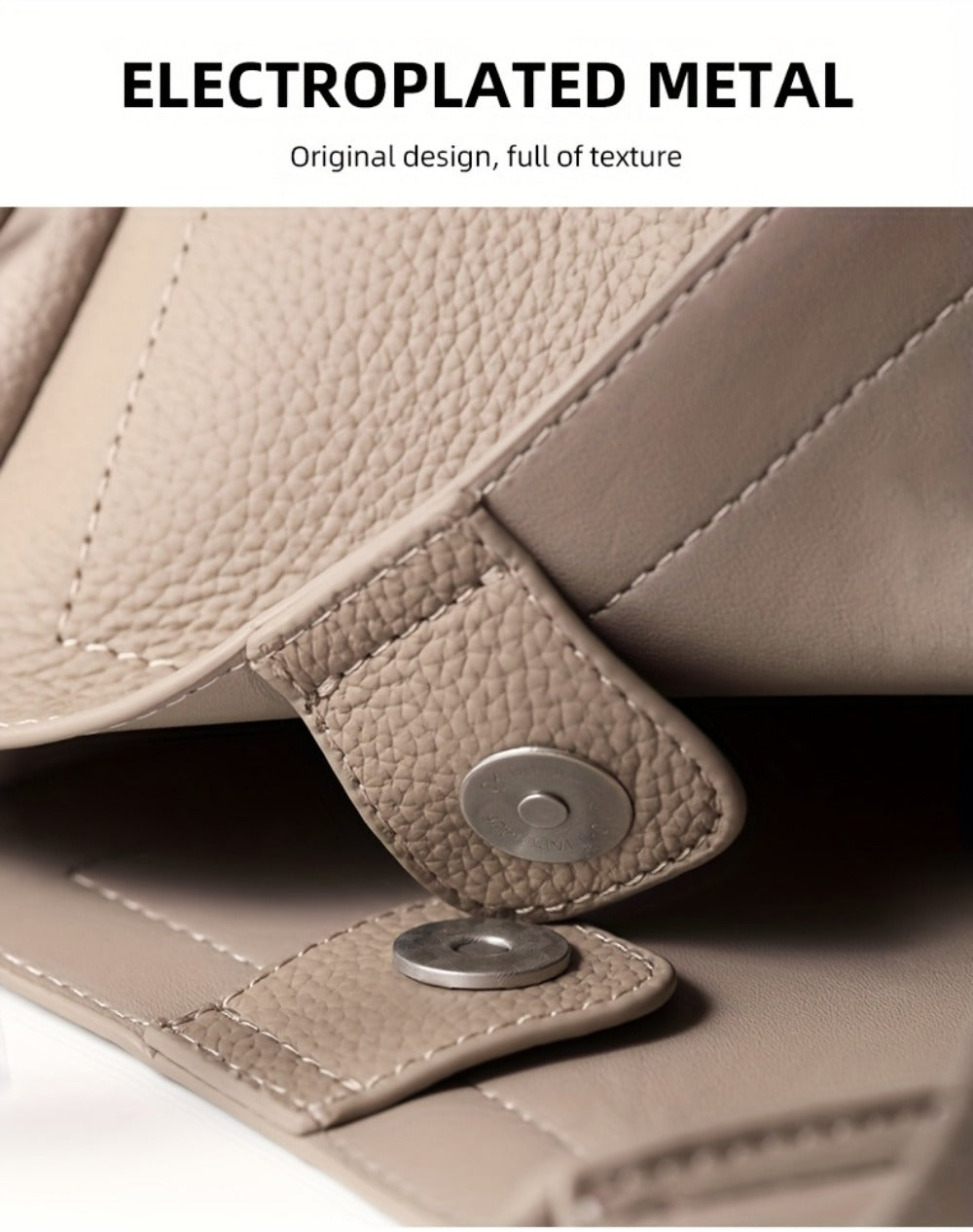 Crossbody Bag for Women – Cowhide Leather Basket Luxury Niche – detail view 15