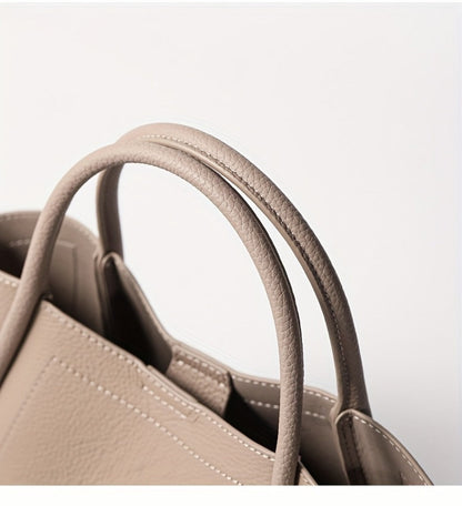 Crossbody Bag for Women – Cowhide Leather Basket Luxury Niche – detail view 17