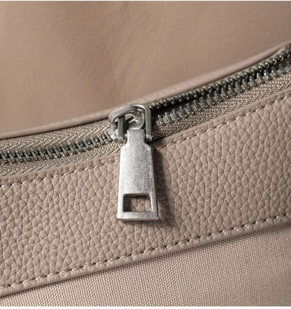 Crossbody Bag for Women – Cowhide Leather Basket Luxury Niche – detail view 19