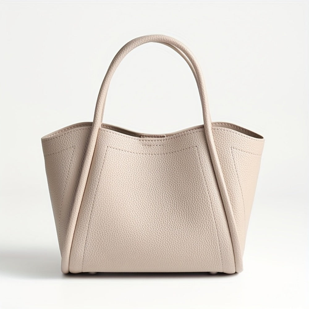 Crossbody Bag for Women – Cowhide Leather Basket Luxury Niche – detail view 5