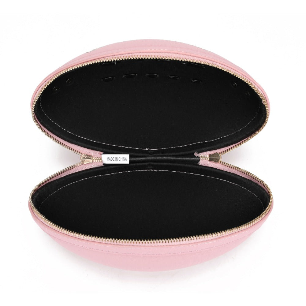 Crossbody Bag for Women – Denim, American Football Style Novelty Rugby – detail view 33