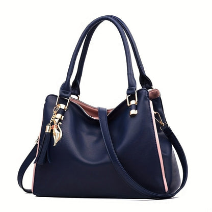 Crossbody Bag for Women – Elegant Fashion Stylish Satchel Black – detail view 5