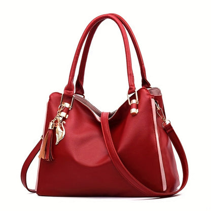 Crossbody Bag for Women – Elegant Fashion Stylish Satchel Black – detail view 6