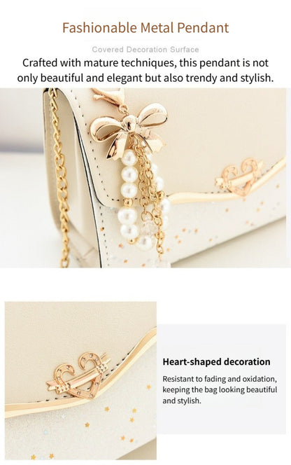 Crossbody Bag for Women – for Everyday Use, Sequin Chain Korean Style Luxury – detail view 11