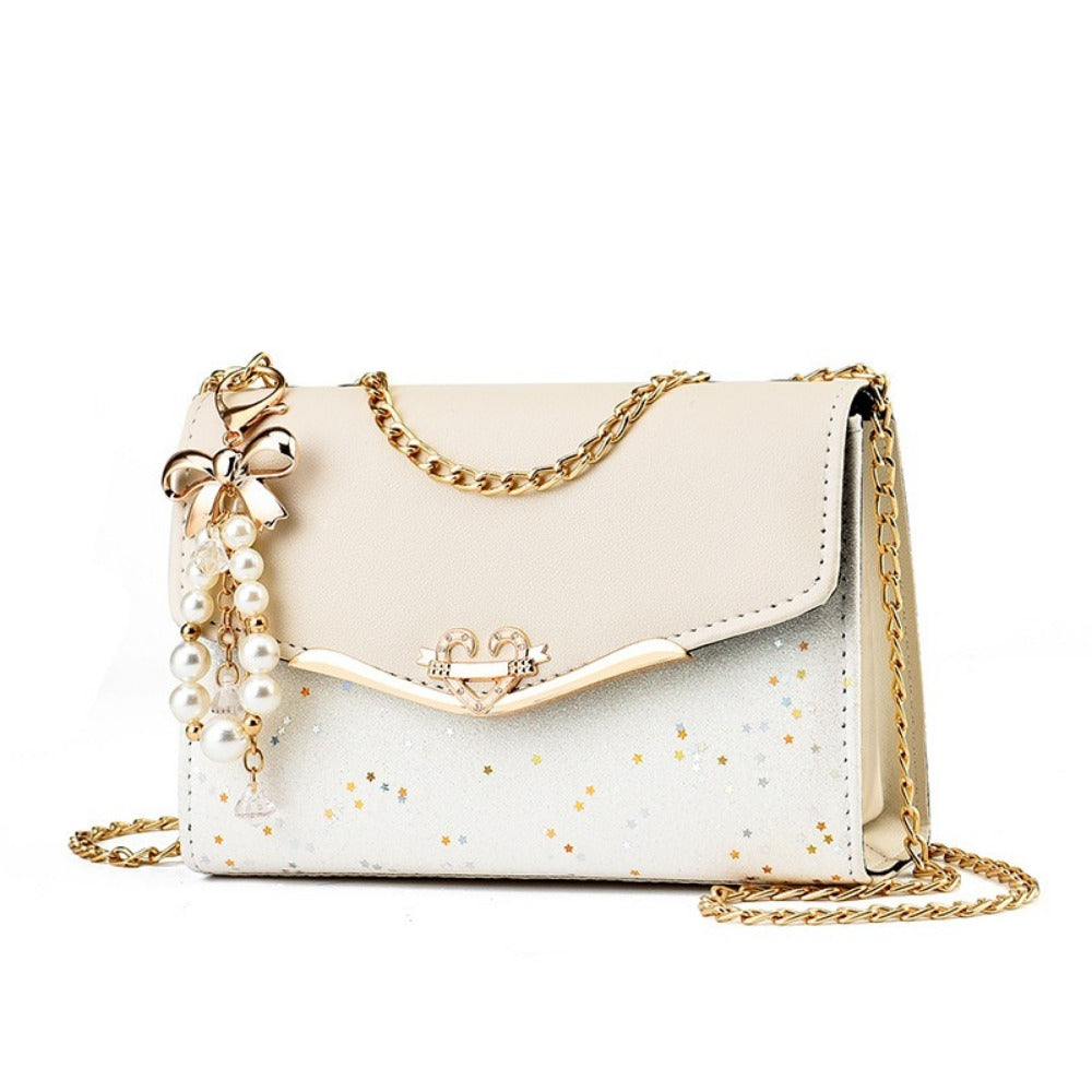 Crossbody Bag for Women – for Everyday Use, Sequin Chain Korean Style Luxury – detail view 4