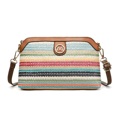 Crossbody Bag for Women – for Everyday Use, Color Block In Zipper Closure – detail view 10
