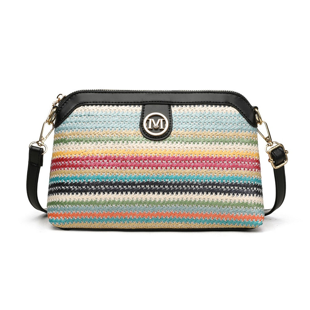 Crossbody Bag for Women – for Everyday Use, Color Block In Zipper Closure – detail view 2