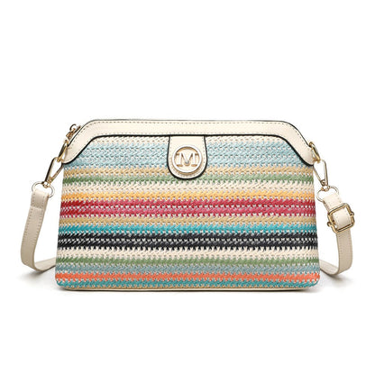 Crossbody Bag for Women – for Everyday Use, Color Block In Zipper Closure – detail view 6