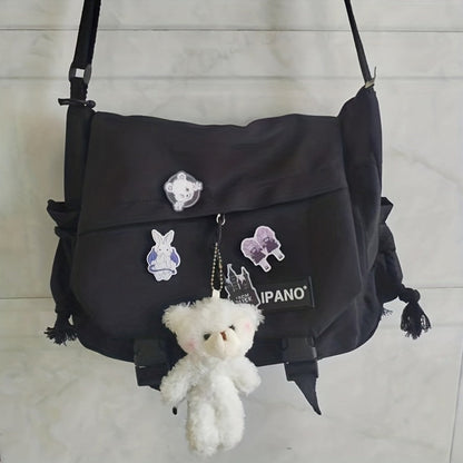 Crossbody Bag – for School, Harajuku Teen Boys Unisex Y2k – detail view 4