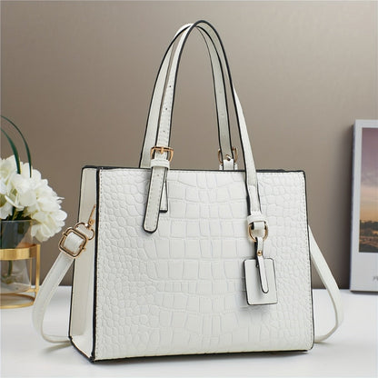Crossbody Bag for Women – for Work & Everyday Use, Crocodile Print Casual Fashion Mom – detail view 6