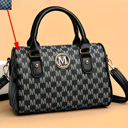 Crossbody Bag – for Work & Everyday Use, M Emblem Boston Style Detachable – detail view 2