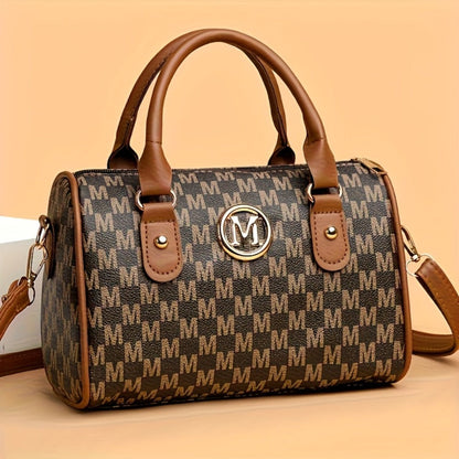 Crossbody Bag – for Work & Everyday Use, M Emblem Boston Style Detachable – detail view 4