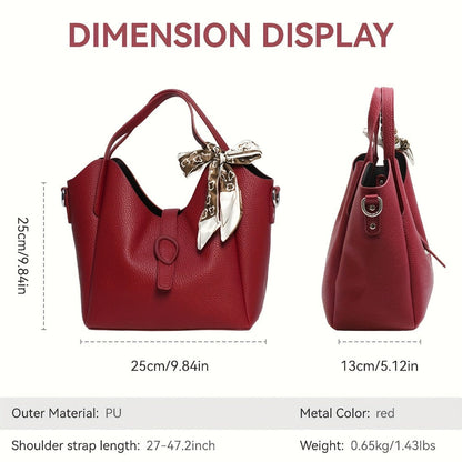 Crossbody Bag for Women – for Work & Everyday Use, Versatile Elegant Top Handle – detail view 10