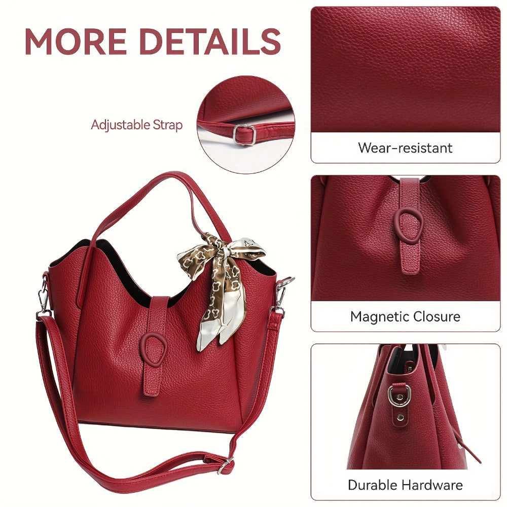 Crossbody Bag for Women – for Work & Everyday Use, Versatile Elegant Top Handle – detail view 15