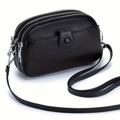 Crossbody Bag for Women – 9 Colors, Genuine Leather, Adjustable Strap, for Travel & – detail view 19