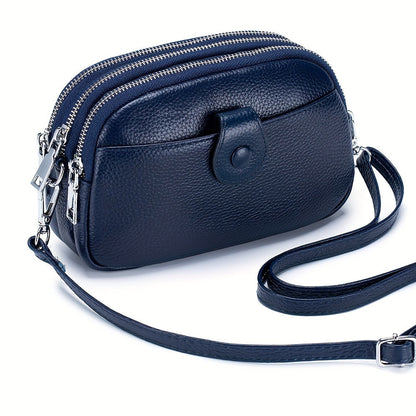 Crossbody Bag for Women – 9 Colors, Genuine Leather, Adjustable Strap, for Travel & – detail view 22