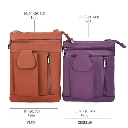 Crossbody Bag for Women – Genuine Leather, Adjustable Strap – alternate view