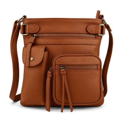 Crossbody Bag for Women – Genuine Leather, Adjustable Strap – detail view 29
