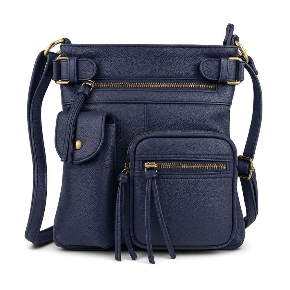 Crossbody Bag for Women – Genuine Leather, Adjustable Strap – detail view 39