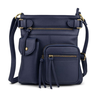 Crossbody Bag for Women – Genuine Leather, Adjustable Strap – detail view 39