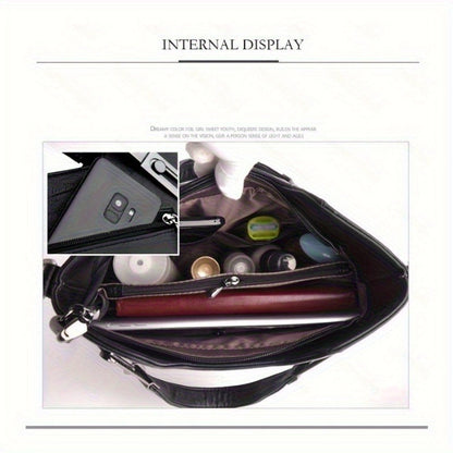 Crossbody Bag for Women – 5 Colors, Genuine Leather, for Work & Everyday Use – detail view 21