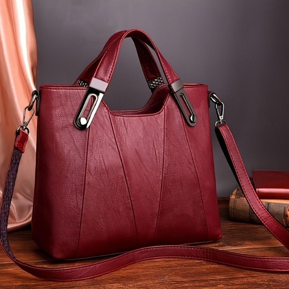 Crossbody Bag for Women – 5 Colors, Genuine Leather, for Work & Everyday Use – detail view 6