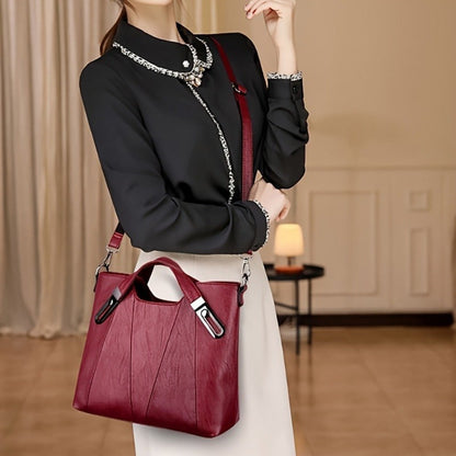 Crossbody Bag for Women – 5 Colors, Genuine Leather, for Work & Everyday Use – detail view 26