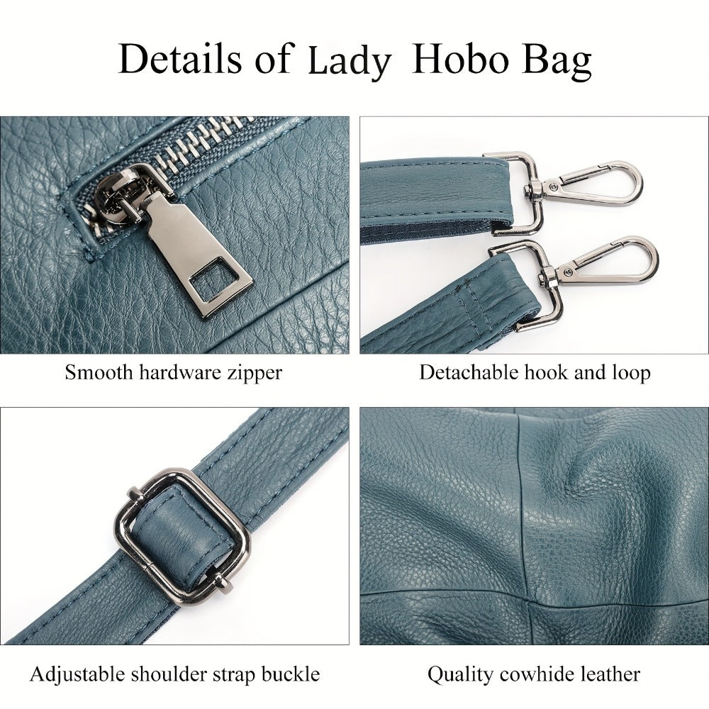 Crossbody Bag for Women – Genuine Leather, for Work & Everyday Use – detail view 10