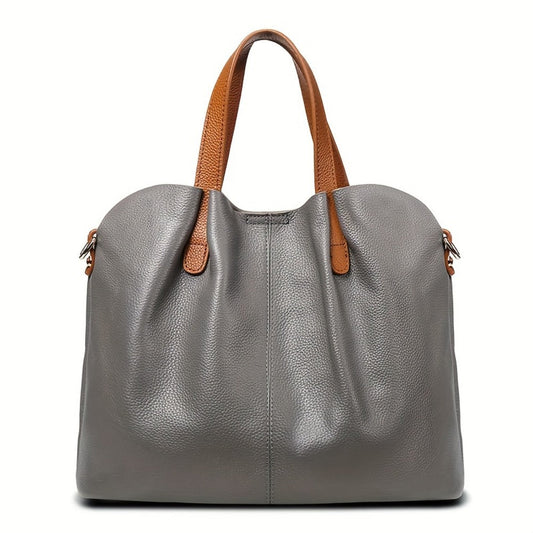 Crossbody Bag for Women – Genuine Leather, Genuine Leather Large Cowhide Wrist – front view