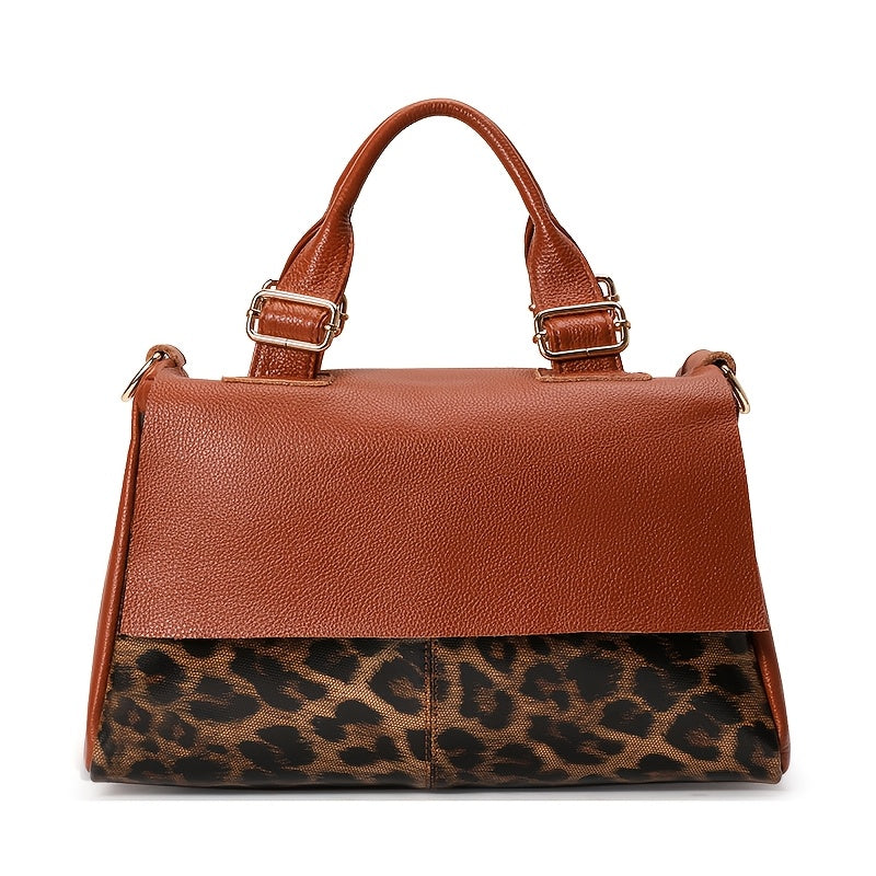Crossbody Bag for Women – Genuine Leather, Genuine Leather Boston Top Handle – alternate view