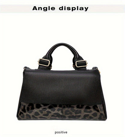Crossbody Bag for Women – Genuine Leather, Genuine Leather Boston Top Handle – detail view 21