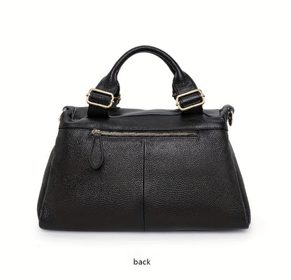 Crossbody Bag for Women – Genuine Leather, Genuine Leather Boston Top Handle – detail view 24