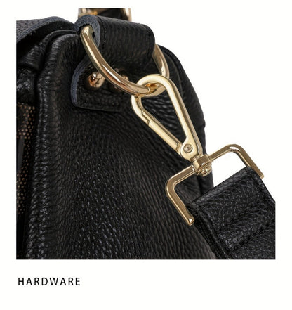Crossbody Bag for Women – Genuine Leather, Genuine Leather Boston Top Handle – detail view 26