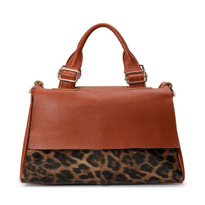 Crossbody Bag for Women – Genuine Leather, Genuine Leather Boston Top Handle – detail view 6