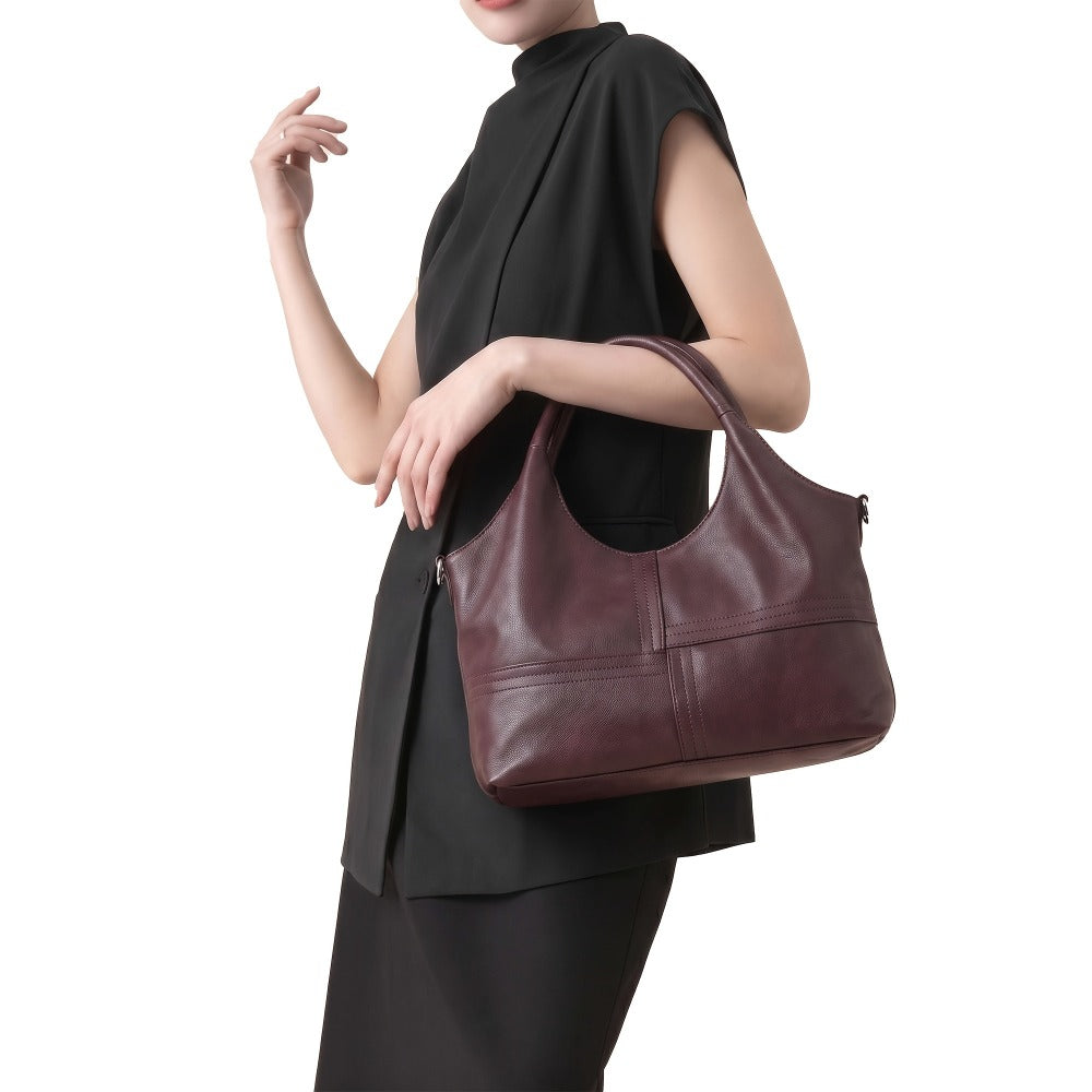 Crossbody Bag for Women – Genuine Leather, Adjustable Strap – detail view 15