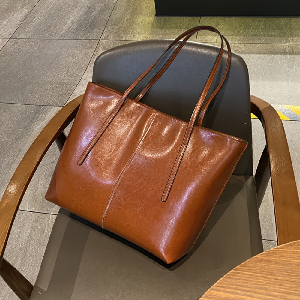 Crossbody Bag for Women – Genuine Leather, Oil Wax Genuine Leather Way – detail view 2