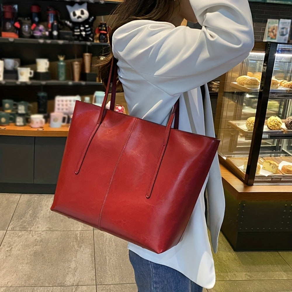 Crossbody Bag for Women – Genuine Leather, Oil Wax Genuine Leather Way – detail view 7