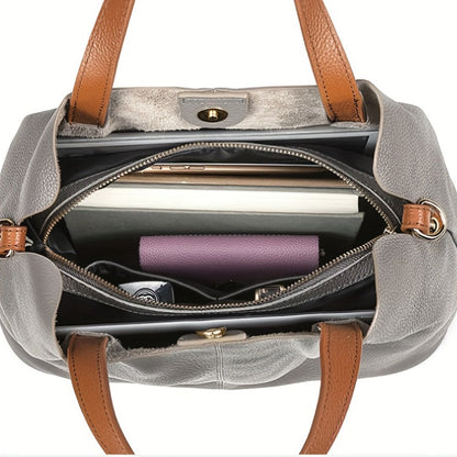 Crossbody Bag for Women – Genuine Leather, Large Capacity, for Travel & Work – detail view 14