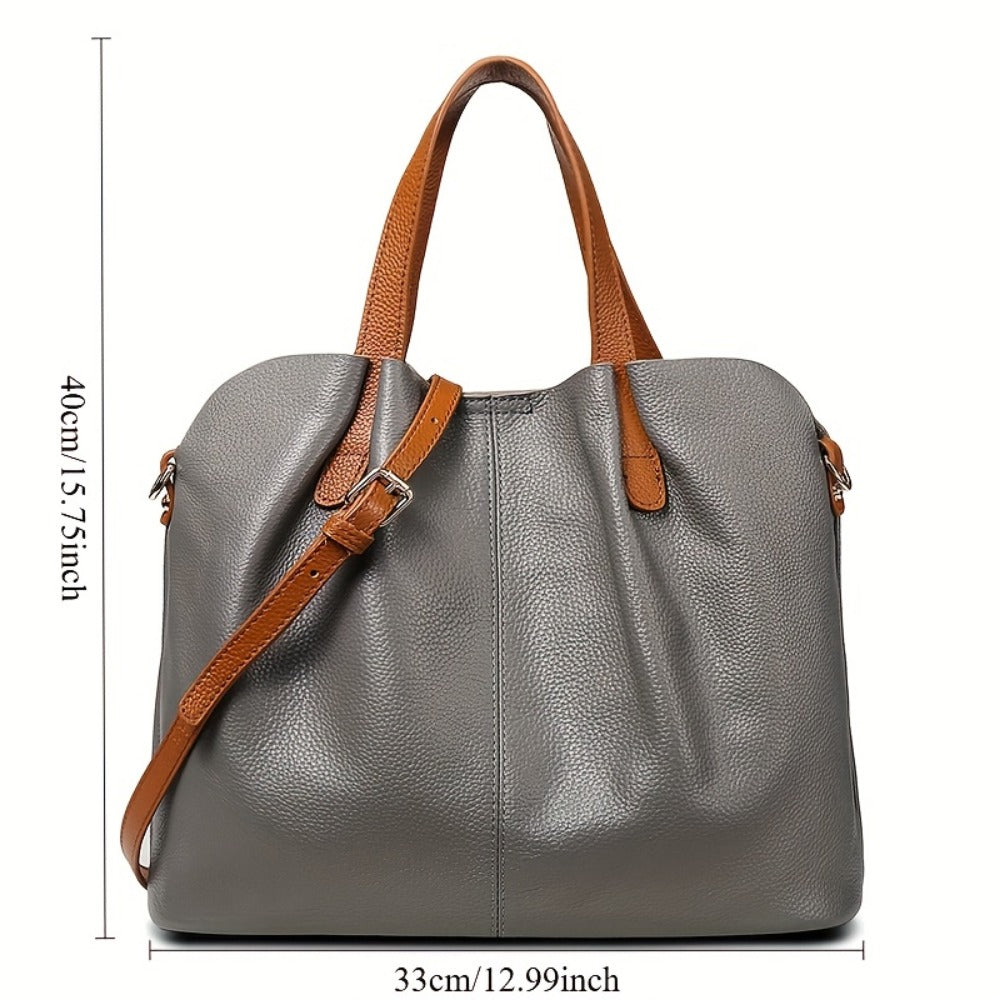 Crossbody Bag for Women – Genuine Leather, Large Capacity, for Travel & Work – detail view 13